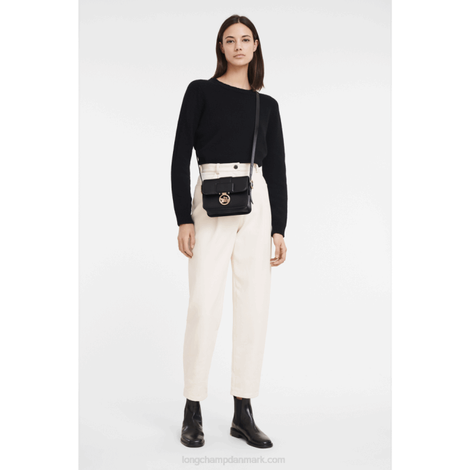 Longchamp Kvinder box trav crossbody taske s XDDD228 sort