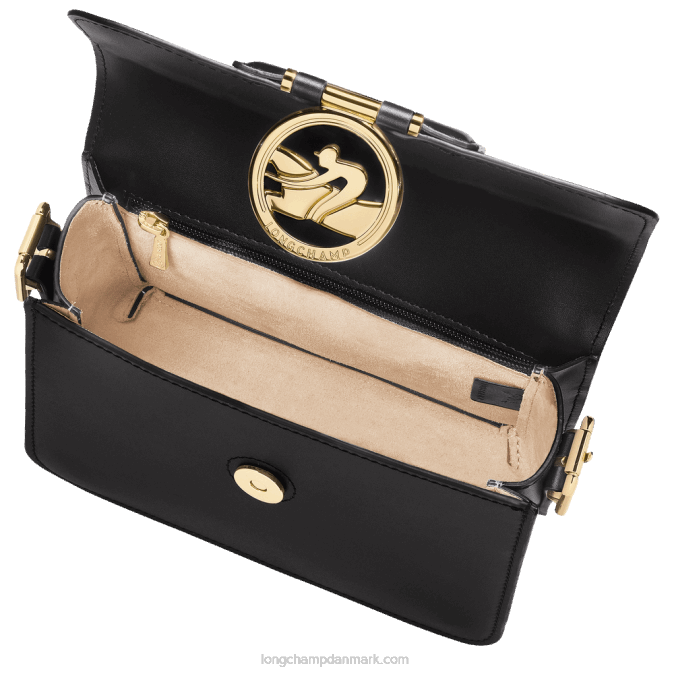 Longchamp Kvinder box trav crossbody taske s XDDD228 sort