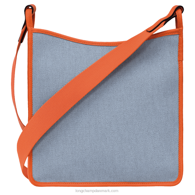 Longchamp Kvinder le foulonne crossbody-taske med lynlås l XDDD260 blå/orange
