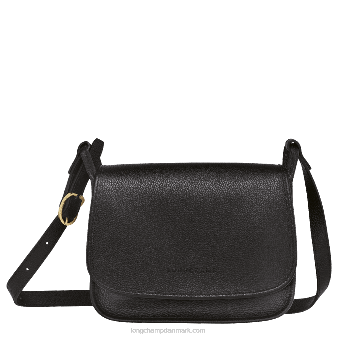 Longchamp Kvinder le foulonne crossbody taske s XDDD268 sort
