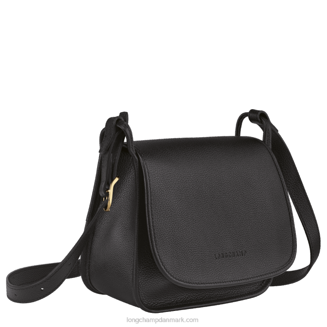 Longchamp Kvinder le foulonne crossbody taske s XDDD268 sort