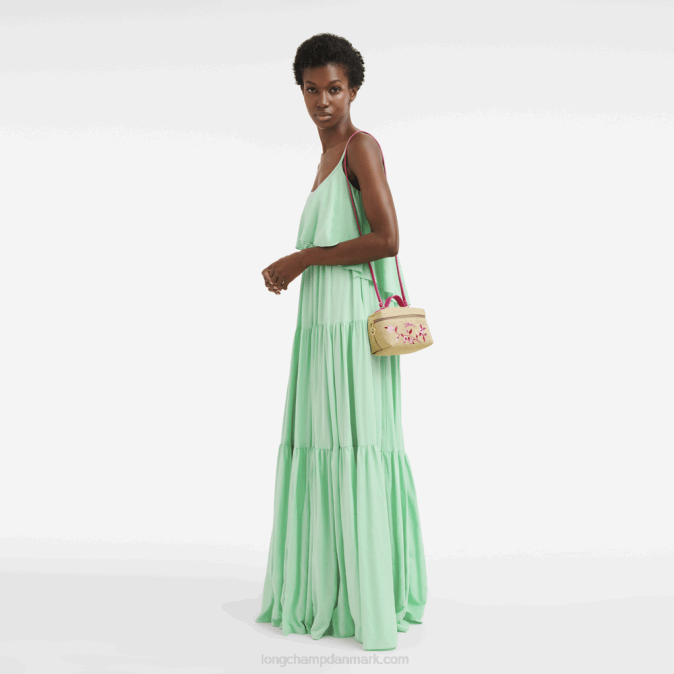 Longchamp Kvinder le panier pliage forfængelighed xs XDDD217 fuchsia