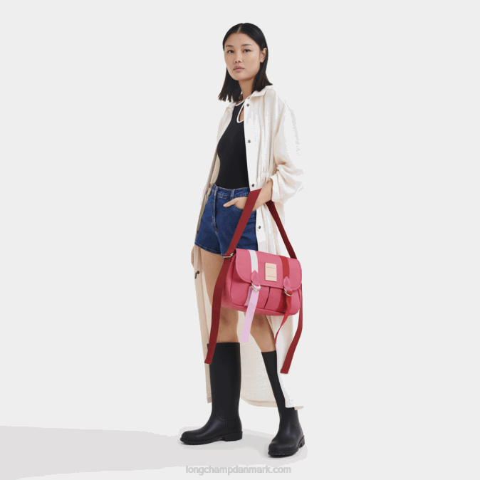 Longchamp Kvinder le pliage re play crossbody taske l XDDD208 fuchsia