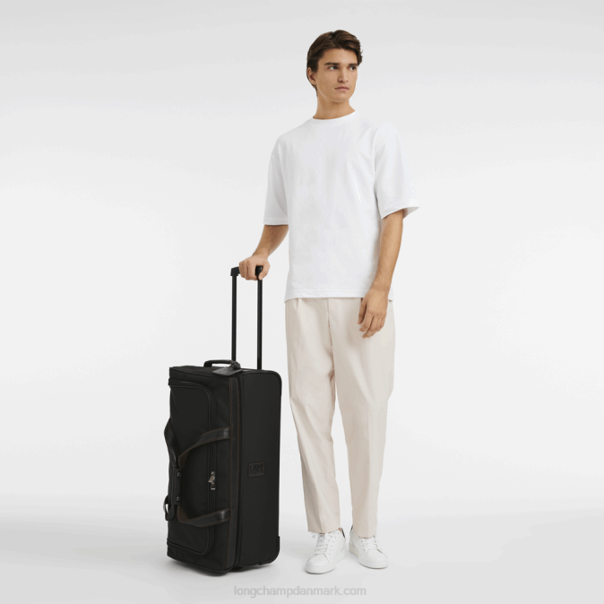 Longchamp Kvinder boxford rejsetaske l XDDD839 sort