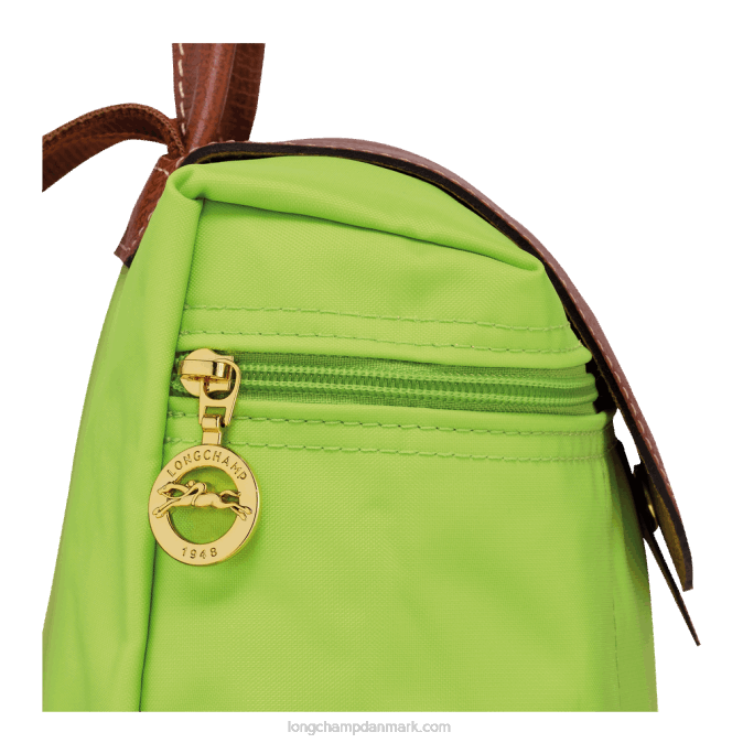 Longchamp Kvinder le pliage original rygsæk XDDD442 grønt lys