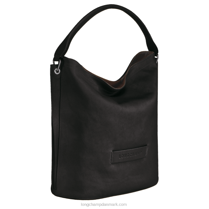 Longchamp Kvinder 3d hobo taske l XDDD398 sort