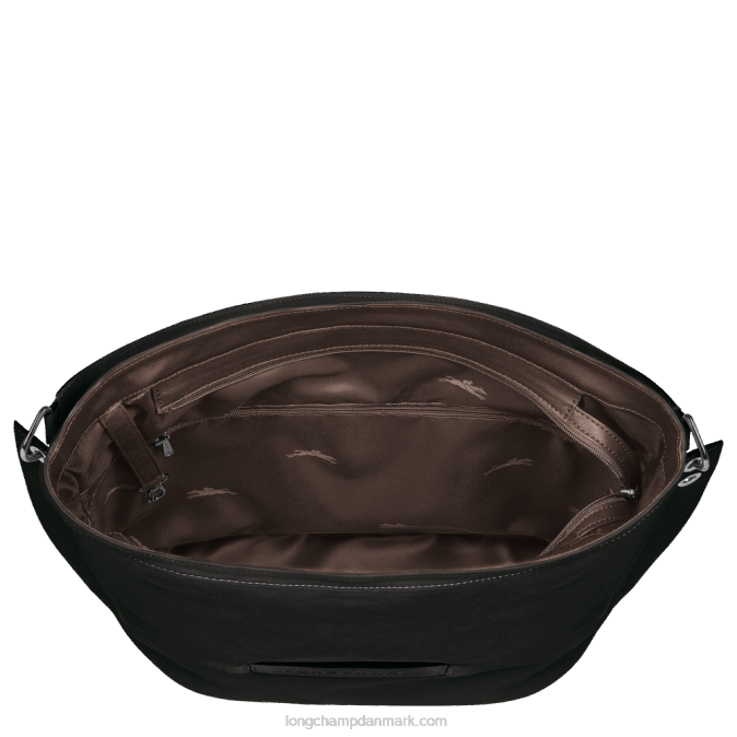 Longchamp Kvinder 3d hobo taske l XDDD398 sort