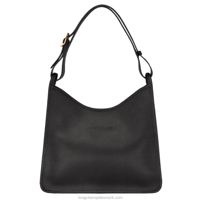 Longchamp Kvinder le foulonne hobo taske m XDDD388 sort