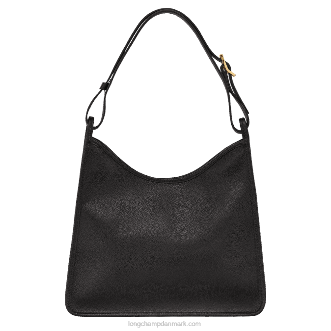 Longchamp Kvinder le foulonne hobo taske m XDDD388 sort