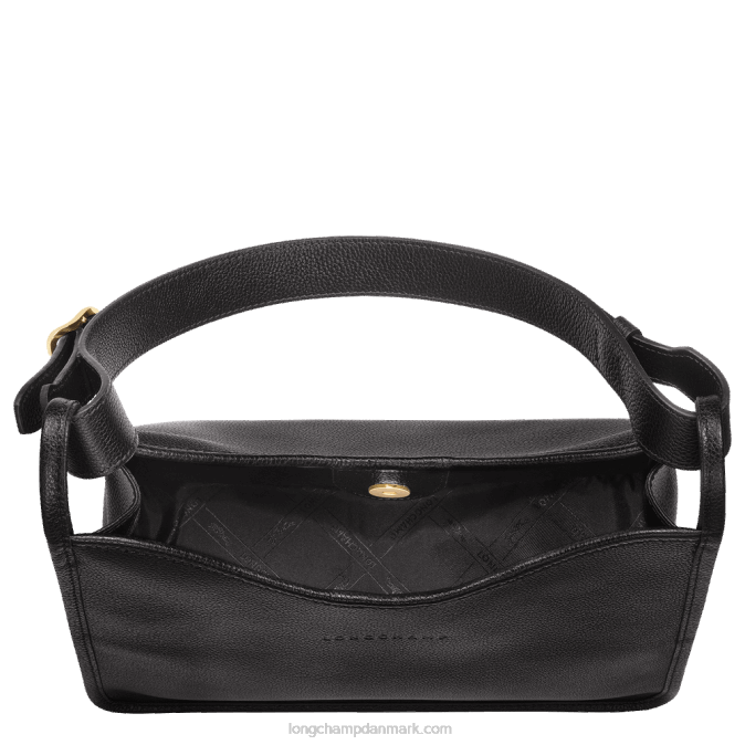 Longchamp Kvinder le foulonne hobo taske m XDDD388 sort
