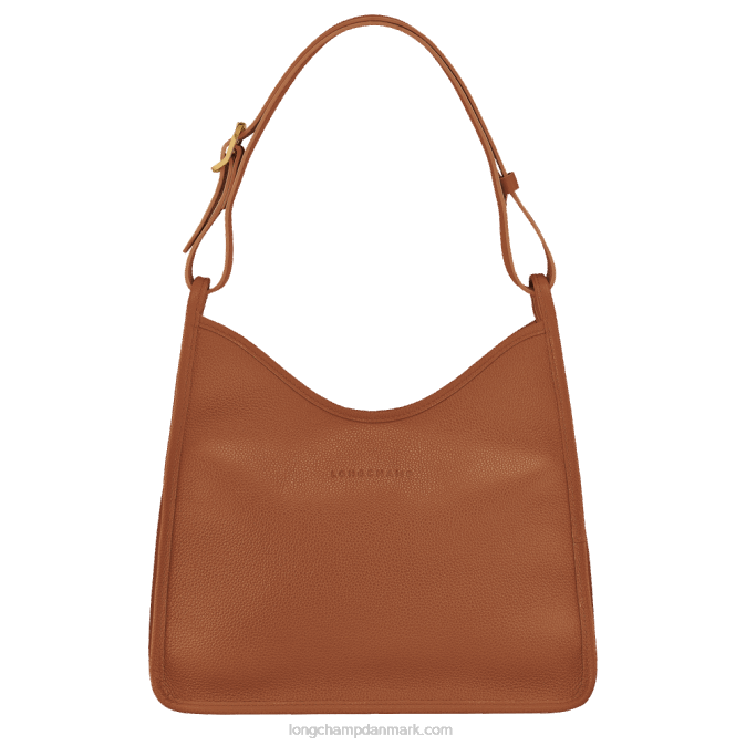 Longchamp Kvinder le foulonne hobo taske m XDDD389 karamel