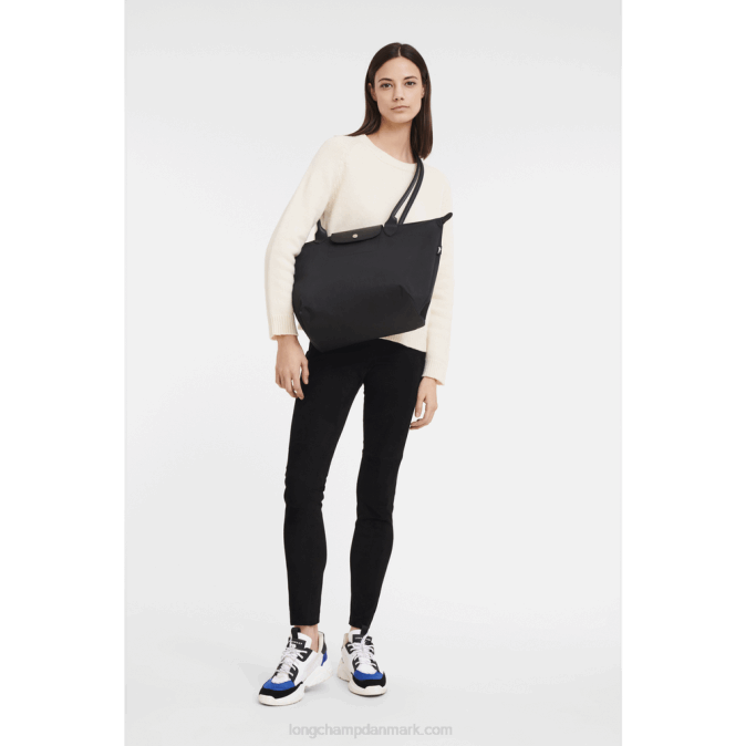 Longchamp Kvinder le pliage energi mulepose l XDDD345 sort