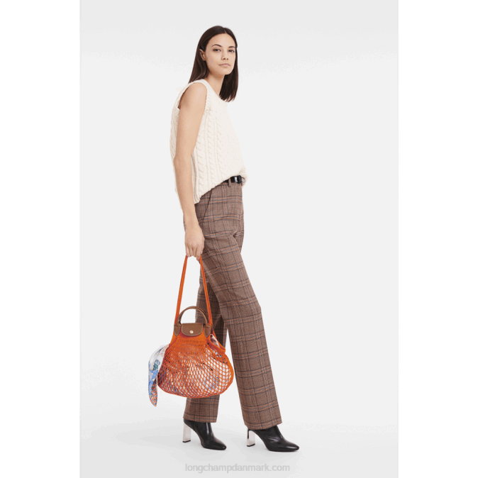 Longchamp Kvinder le pliage filet netpose l XDDD3 orange