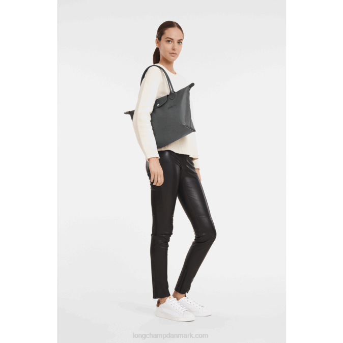 Longchamp Kvinder le pliage grøn mulepose m XDDD411 grafit