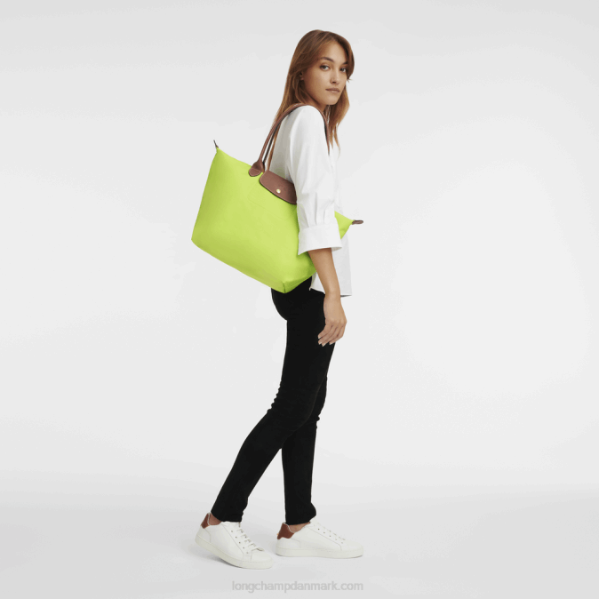 Longchamp Kvinder le pliage original mulepose l XDDD415 grønt lys