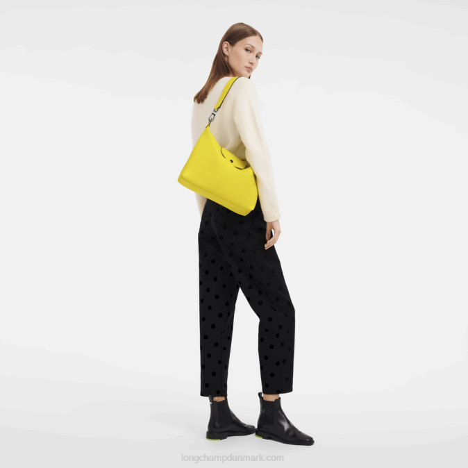 Longchamp Kvinder le pliage xtra hobo taske m XDDD394 citron