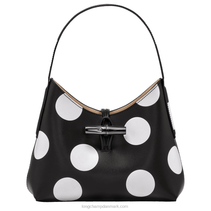 Longchamp Kvinder roseau hobo taske s XDDD383 sort