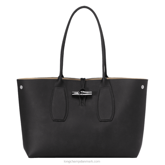 Longchamp Kvinder roseau mulepose l XDDD368 sort