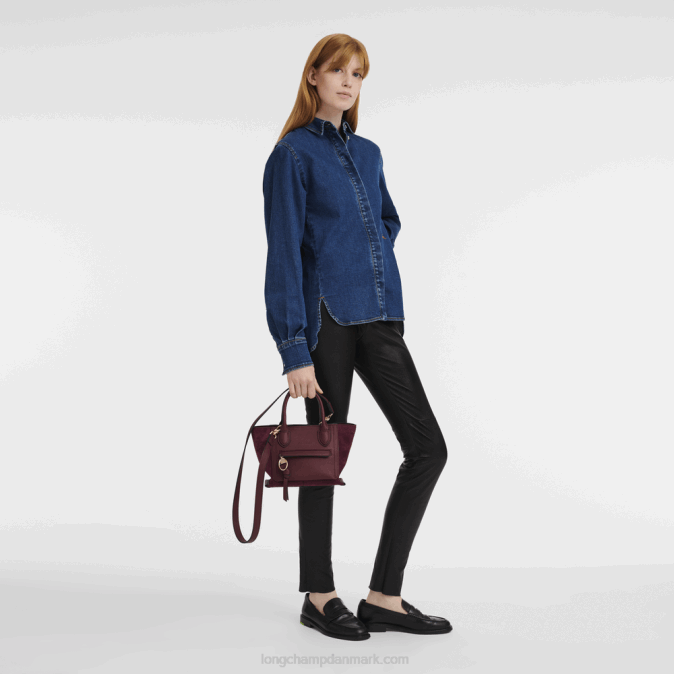 Longchamp Kvinder postkasse håndtaske m XDDD161 bordeaux