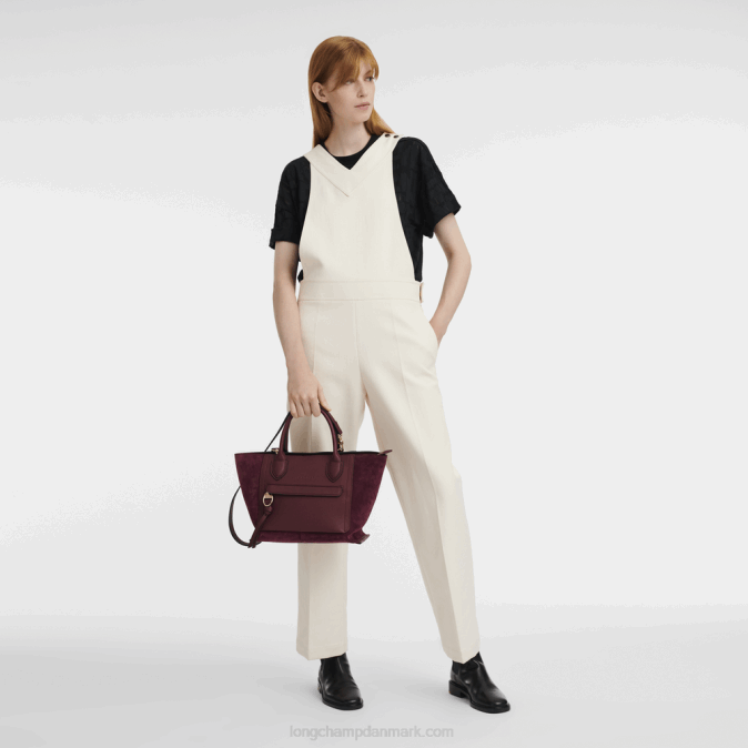 Longchamp Kvinder postkasse håndtaske s XDDD159 bordeaux