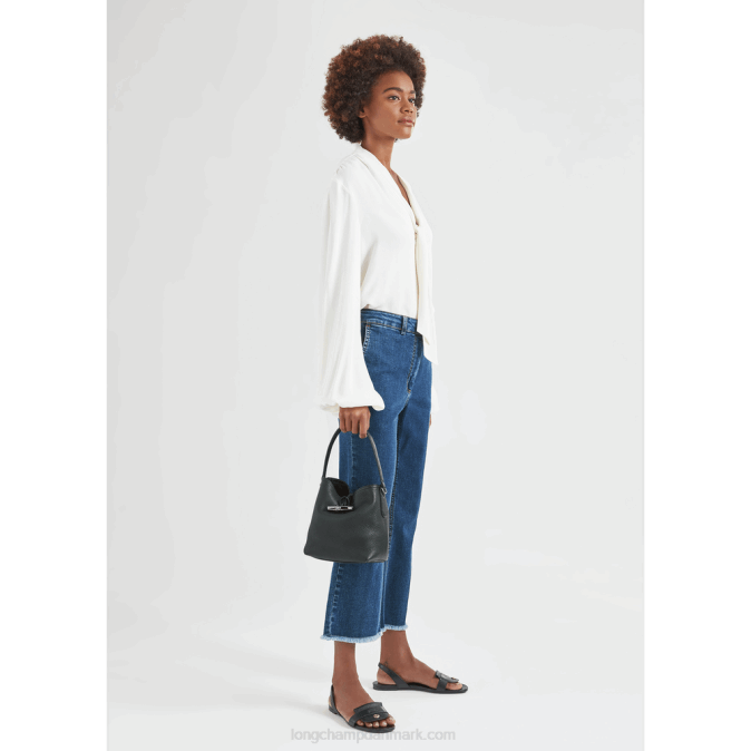 Longchamp Kvinder roseau essential bucket bag xs XDDD92 sort