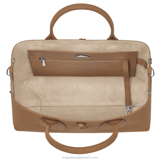 Longchamp Kvinder roseau håndtaske m XDDD104 naturlig