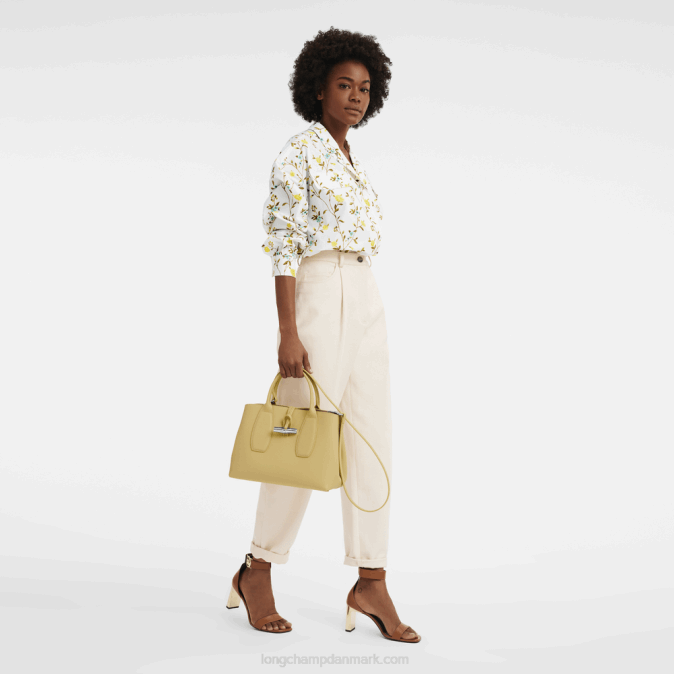 Longchamp Kvinder roseau håndtaske m XDDD105 majs