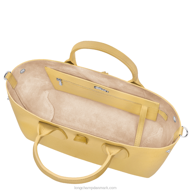 Longchamp Kvinder roseau håndtaske m XDDD105 majs