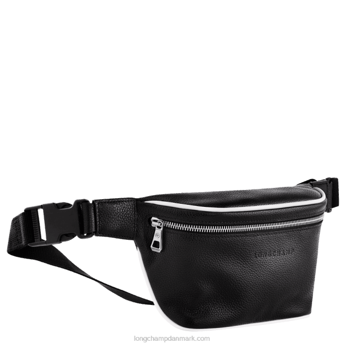 Longchamp Mænd le foulonne bæltetaske XDDD460 sort hvid