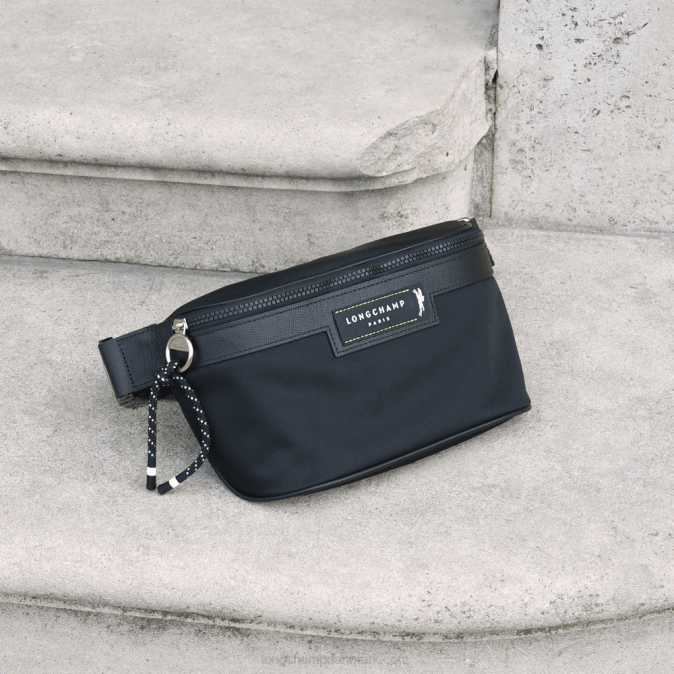 Longchamp Mænd le pliage energi bælte taske XDDD461 sort