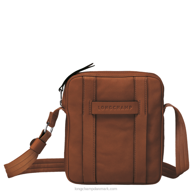 Longchamp Mænd 3d crossbody taske xs XDDD1125 cognac
