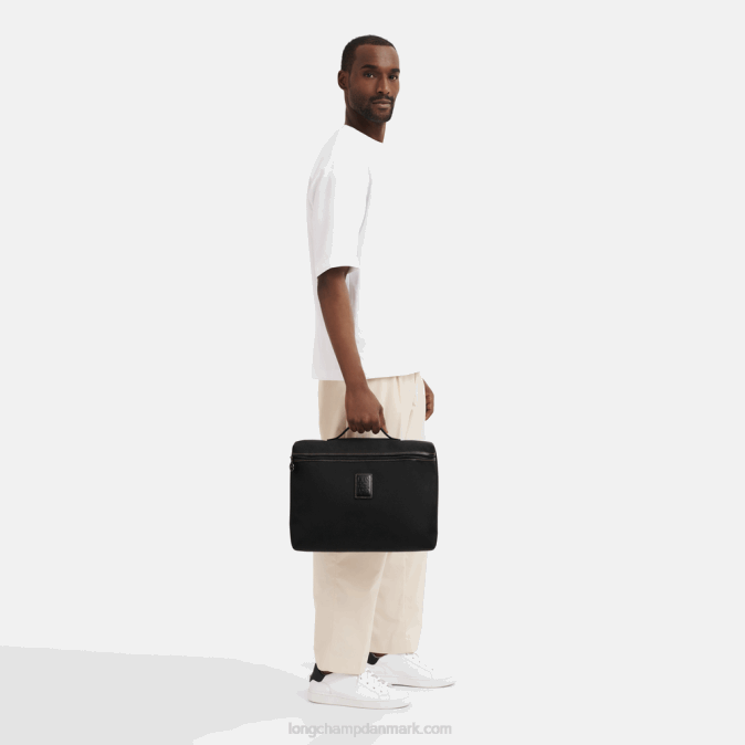 Longchamp Mænd boxford dokumentmappe s XDDD1091 sort