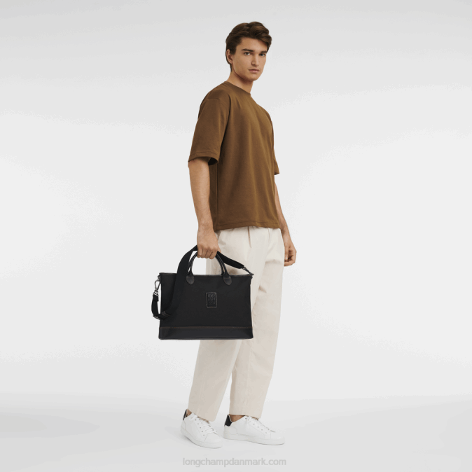 Longchamp Mænd boxford dokumentmappe s XDDD464 sort
