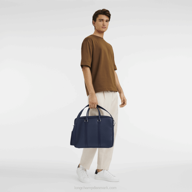 Longchamp Mænd le foulonne dokumentmappe s XDDD479 flåde