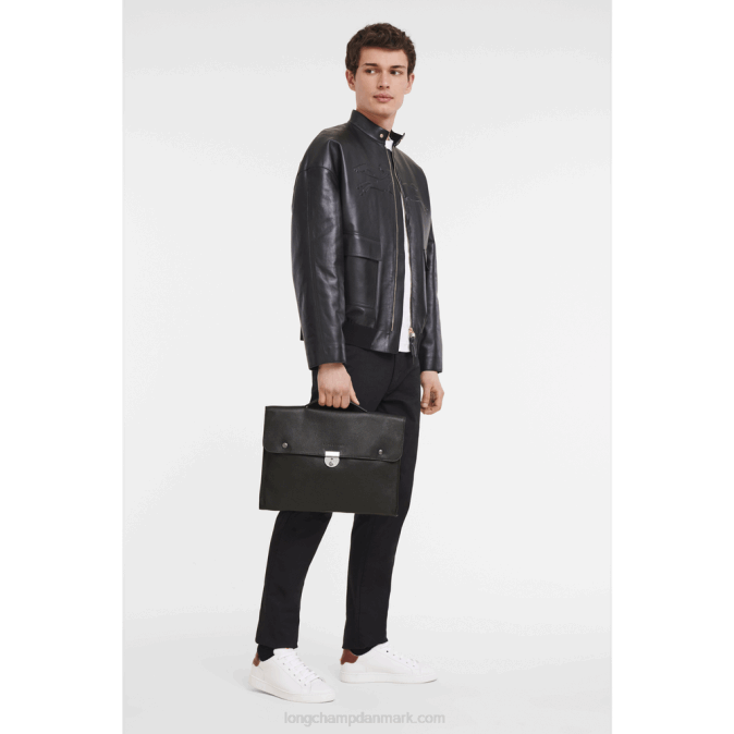 Longchamp Mænd le foulonne dokumentmappe s XDDD483 sort