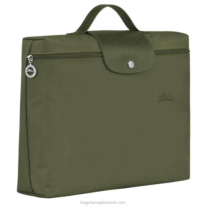 Longchamp Mænd le pliage grøn dokumentmappe XDDD493 Skov