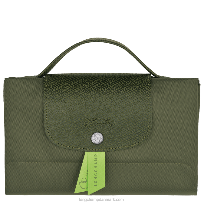 Longchamp Mænd le pliage grøn dokumentmappe XDDD493 Skov