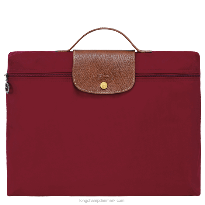 Longchamp Mænd le pliage original dokumentmappe s XDDD487 rød