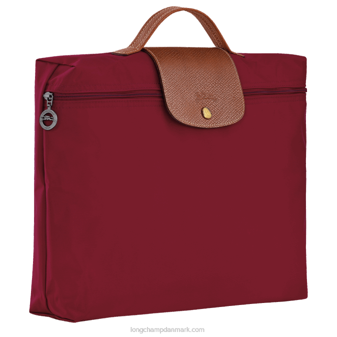 Longchamp Mænd le pliage original dokumentmappe s XDDD487 rød
