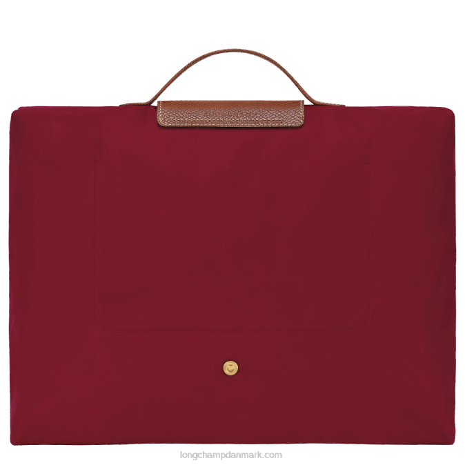 Longchamp Mænd le pliage original dokumentmappe s XDDD487 rød