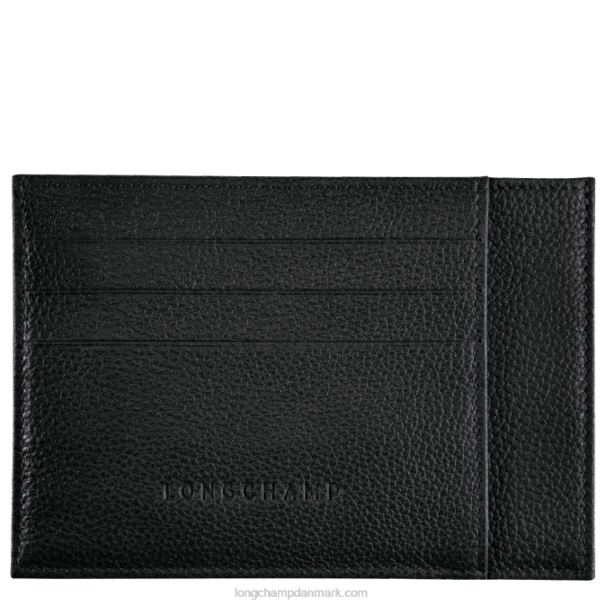 Longchamp Mænd le foulonne kortholder XDDD650 sort