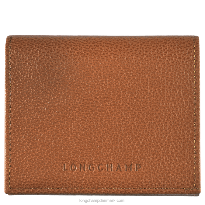 Longchamp Mænd le foulonne møntpung XDDD543 karamel