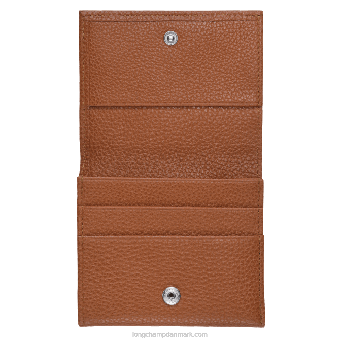 Longchamp Mænd le foulonne møntpung XDDD543 karamel