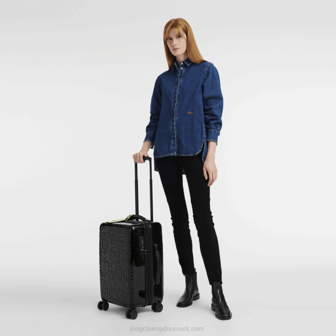 Longchamp Mænd lgp rejsekuffert XDDD842 sort