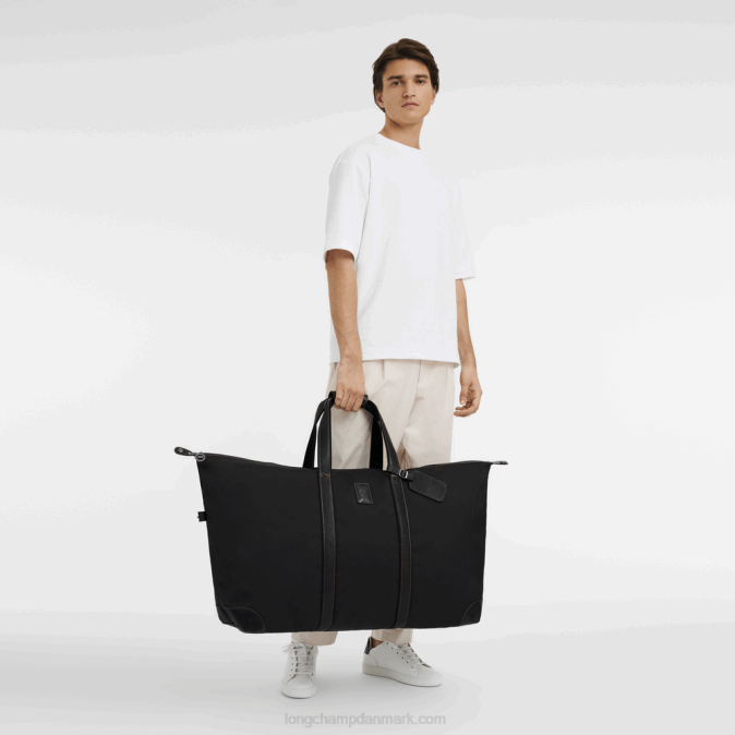 Longchamp Mænd boxford rejsetaske l XDDD765 sort