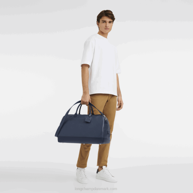 Longchamp Mænd le foulonne rejsetaske m XDDD824 flåde