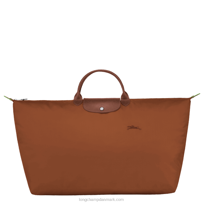 Longchamp Mænd le pliage grøn rejsetaske m XDDD795 cognac