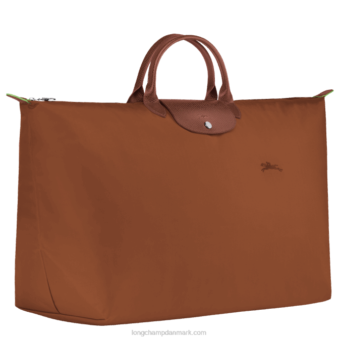 Longchamp Mænd le pliage grøn rejsetaske m XDDD795 cognac