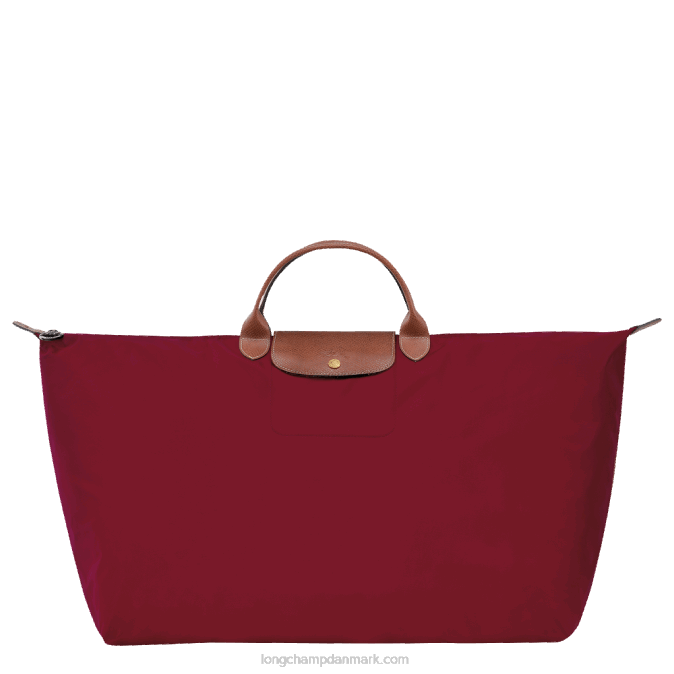 Longchamp Mænd le pliage original rejsetaske m XDDD814 rød