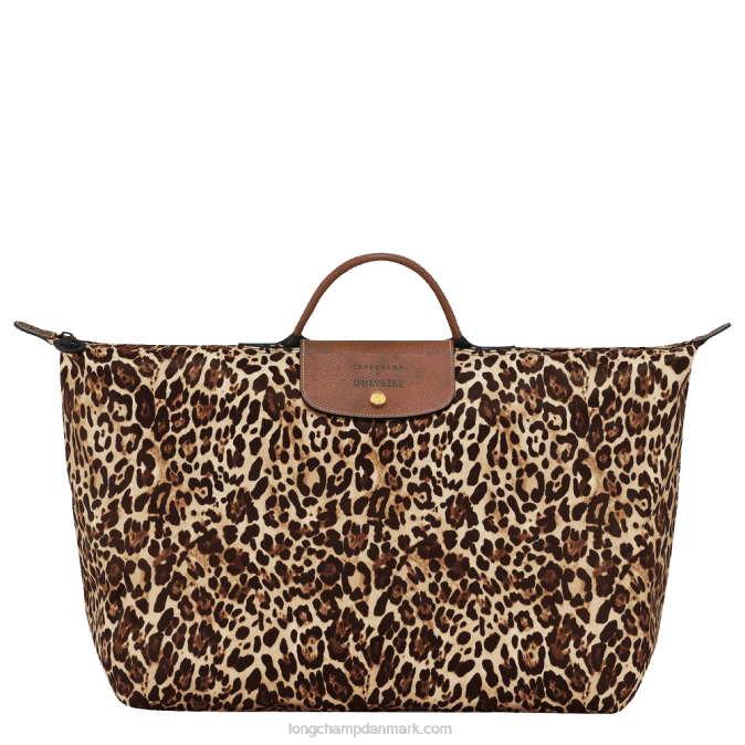 Longchamp Mænd x d'heygere rejsetaske / rygsæk XDDD831 panter print
